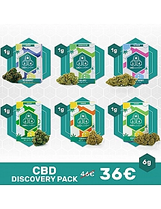 CBD Alchemy CBD Discovery Pack (6 gramos)