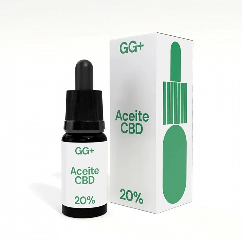 GG+ Aceite CBD 20% Broad Spectrum 30ml