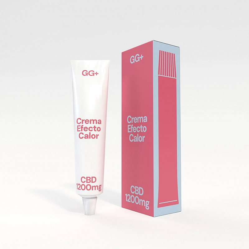 GG+ Crema CBD efecto calor 40ml