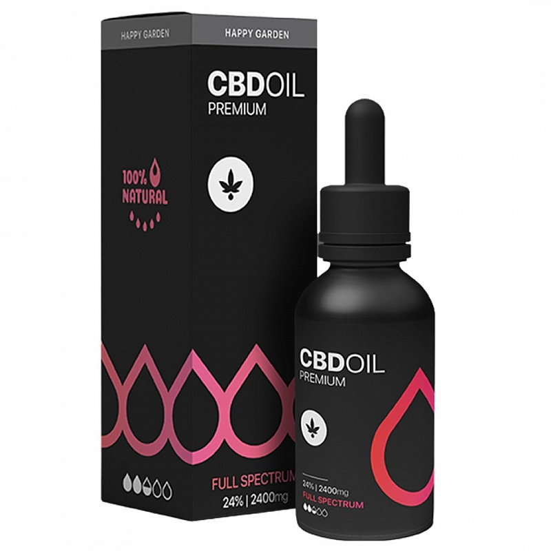 Happy Garden CBD Aceite de CBD al 24%...