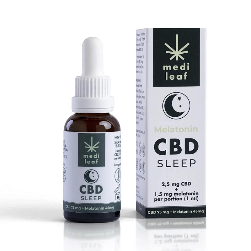 MediLeaf Aceite CBD de noche con...