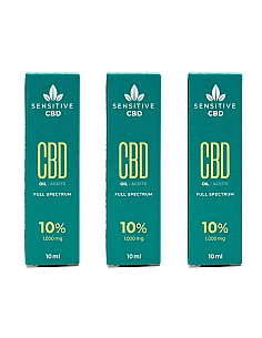 Sensitive CBD Pack 3x2...