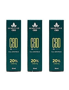 Sensitive CBD Pack 3 x 2...