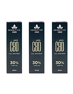 Sensitive CBD Pack 3x2...